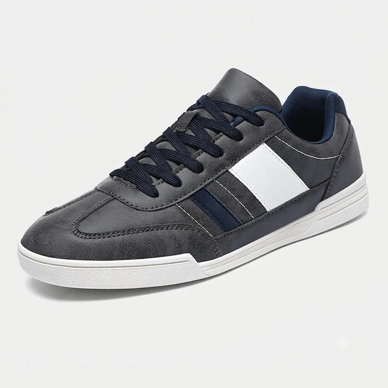 Men's Casual Flat Shoes in Grey