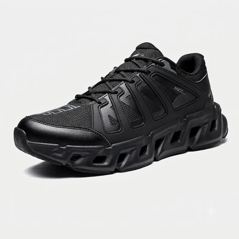 Men Casual Running Shoes in Black